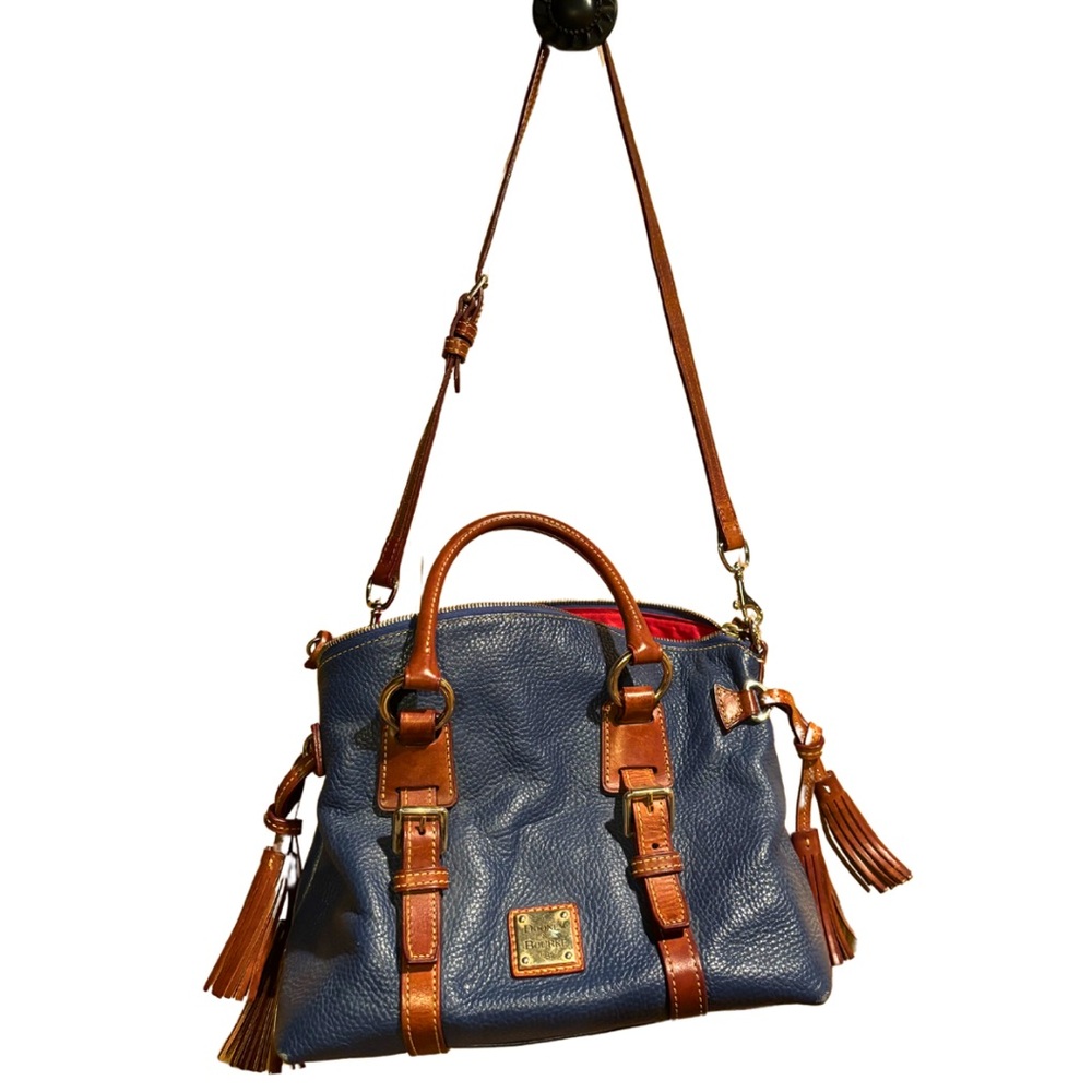 Dooney & Bourke Pebble Leather Domed Satchel~Accessories~